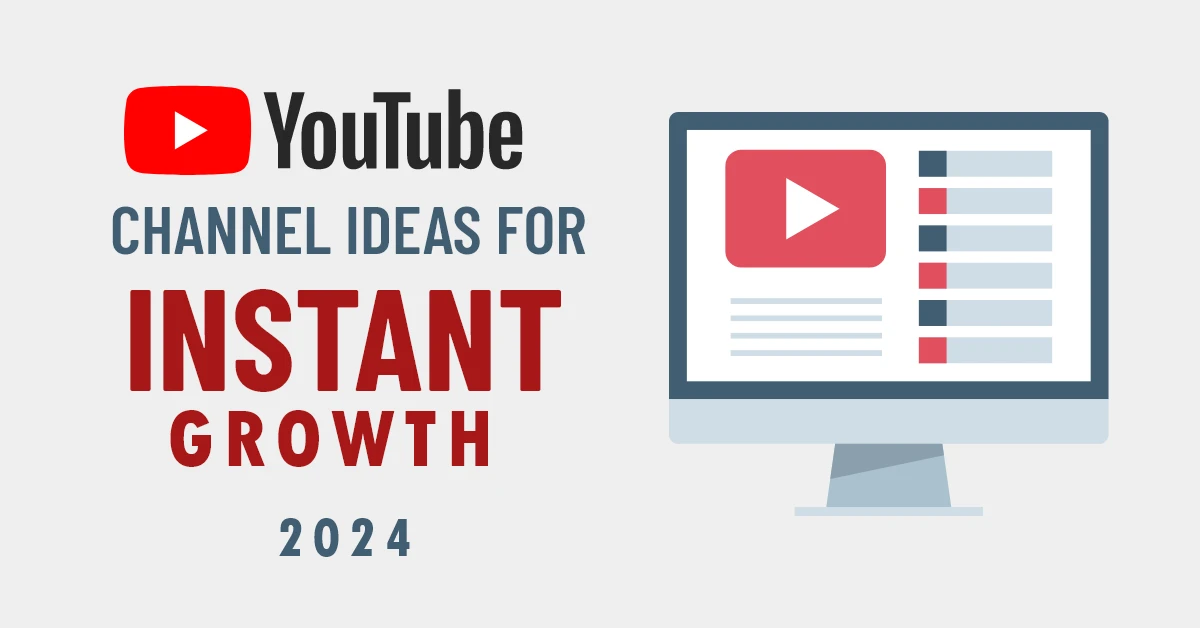 10 YouTube Channel Ideas for Explosive Growth in 2024