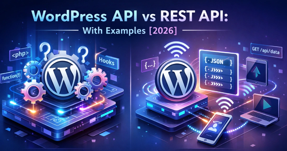 WordPress API vs WordPress REST API- With Examples [2026]