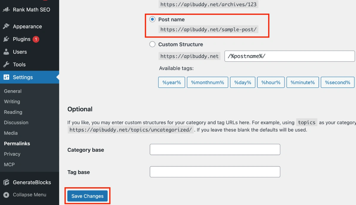 how to setup wordpress mcp server step 4
