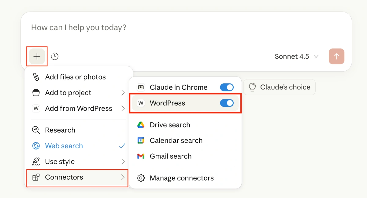 how to setup wordpress mcp server step 9
